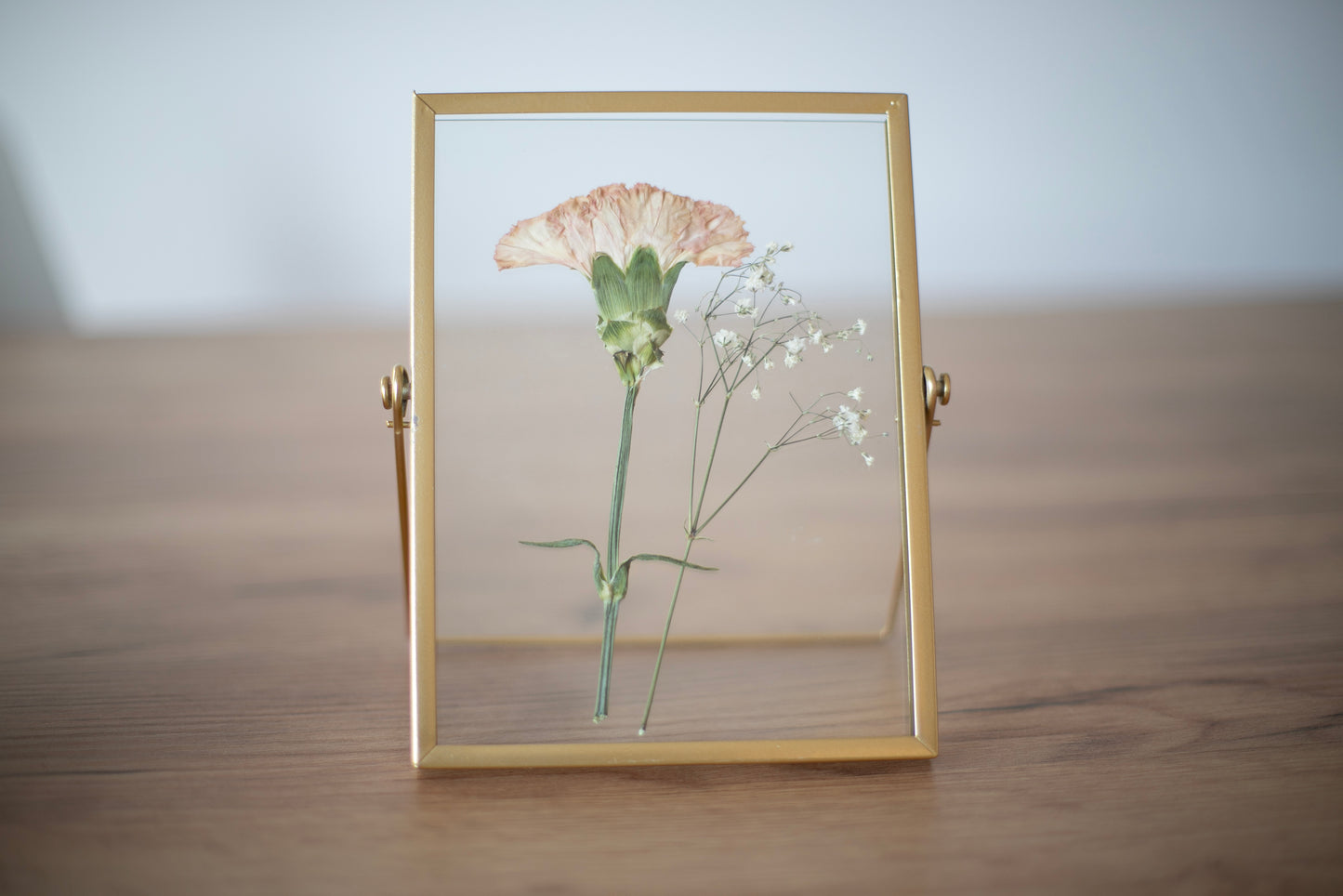 Enmarcado personalizado flores preservadas en cristal